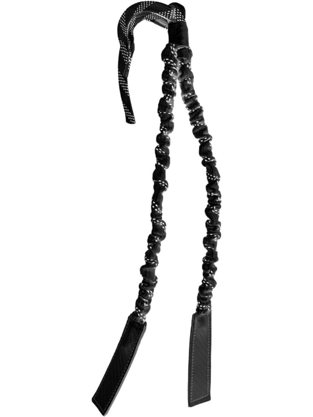 Blue Elastic Sports Prolaces Toe Strap Set - Shock-Absorbing Hockey Gear Ties